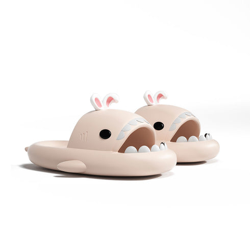 Sharkicks Basic - Claquettes Requins Lapin